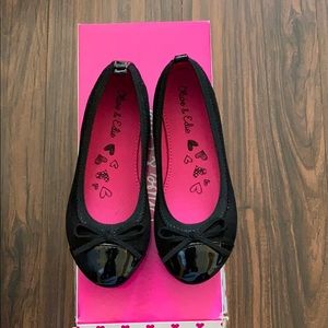 Black Flats - Toddler Girl